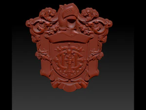 classical nameplate frame 3D Print Model