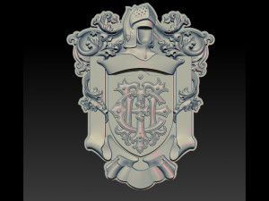 classical nameplate frame 3D-Druckmodell