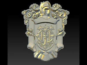 classical nameplate frame 3D Print Model