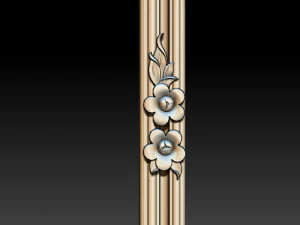 mirror classical carved frame 3D Print Model