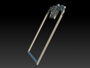 mirror classical carved frame 3D Print Model