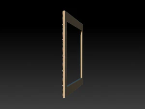 mirror classical carved frame 3D Print Model