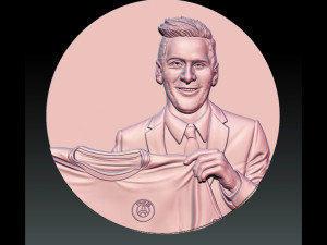 lionel messi 3D 打印模型