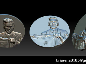 lionel messi 3D Print Model
