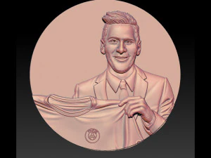 lionel messi 3D Print Model