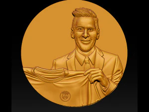 lionel messi 3D Print Model