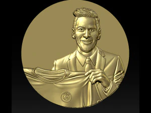 lionel messi 3D Print Model