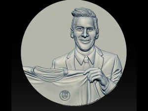 lionel messi 3D Print Model