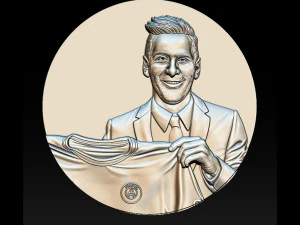 lionel messi 3D Print Model