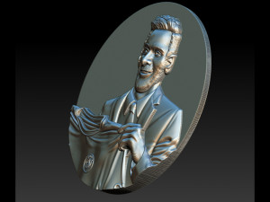 lionel messi 3Dプリントモデル