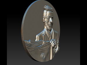 lionel messi 3Dプリントモデル