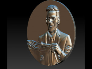lionel messi 3Dプリントモデル