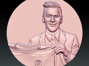 lionel messi 3D Print Model
