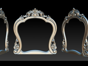 classical carved frame 3D Print Model