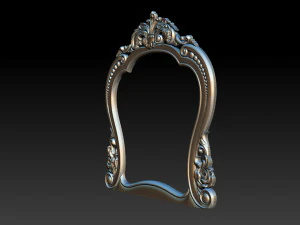 classical carved frame 3D Print Model