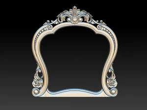 classical carved frame 3D Print Model