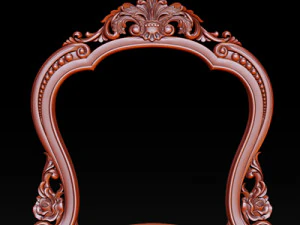 classical carved frame 3D Print Model