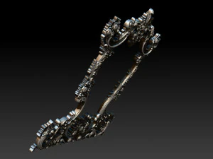 classical carved frame 3D Print Model