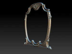 classical carved frame 3D Print Model