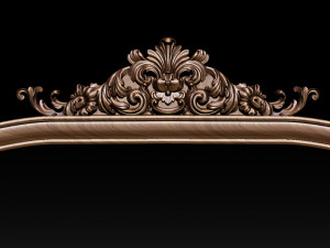 classical carved frame 3D 打印模型