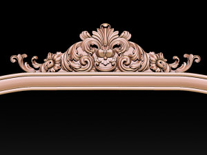 classical carved frame 3D 打印模型