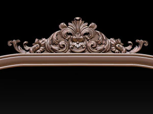 classical carved frame 3D Print Model