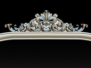 classical carved frame 3D 打印模型