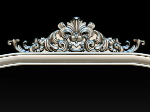 classical carved frame 3D Print Model