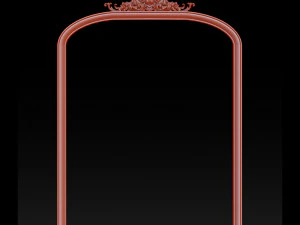 classical carved frame 3D Print Model