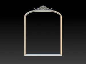 classical carved frame 3D Print Model
