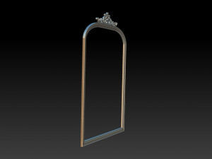 classical carved frame 3D 打印模型