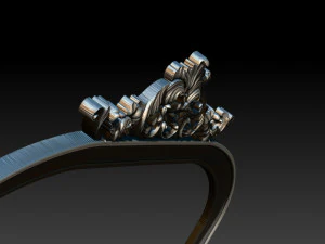classical carved frame 3D Print Model