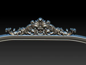 classical carved frame 3D Print Model
