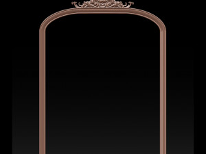 classical carved frame 3D 打印模型
