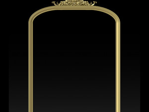classical carved frame 3D 打印模型