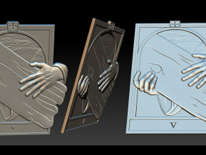 medium - station of cross v 3D Print Model