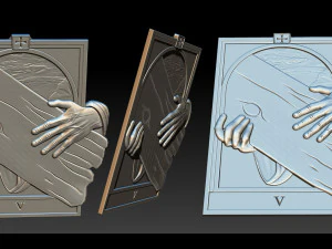 medium - station of cross v 3D Print Model
