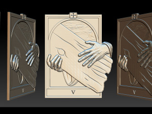 medium - station of cross v 3D Print Model