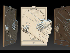 medium - station of cross v 3D Print Model