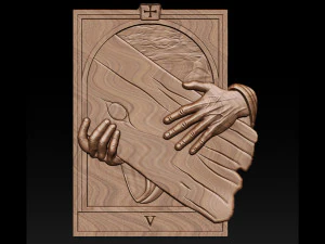 medium - station of cross v 3D Print Model