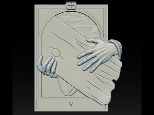 medium - station of cross v 3D Print Model