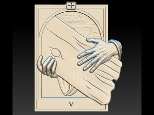 medium - station of cross v 3D Print Model