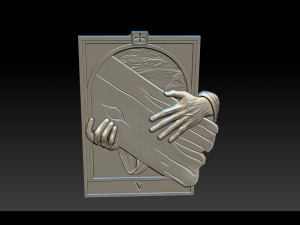 medium - station of cross v 3D Print Model