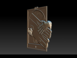 medium - station of cross v 3D Print Model