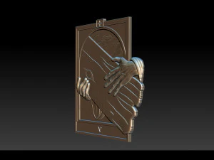 medium - station of cross v 3D Print Model