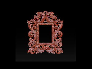 Classic mirror frame 3D Print Model
