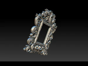 Classic mirror frame 3D Print Model