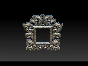 Classic mirror frame 3D Print Model