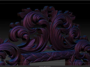 Classic mirror frame 3D Print Model