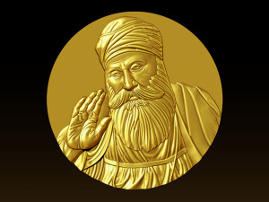 Guru Nanak for CNC Router 3D Print Model
